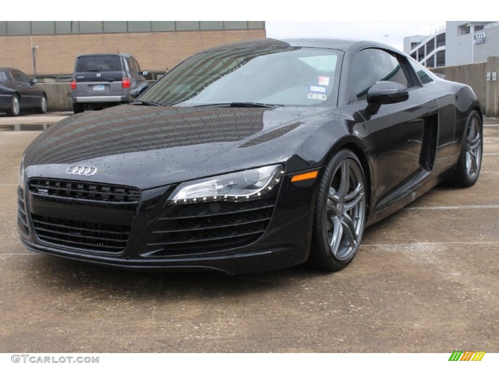 Phantom Black Pearl Effect 2012 Audi R8 4.2 FSI quattro Exterior Photo #89556382