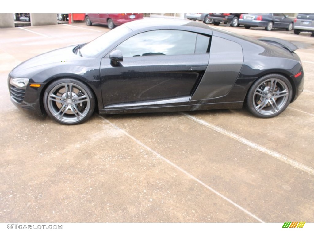Phantom Black Pearl Effect 2012 Audi R8 4.2 FSI quattro Exterior Photo #89556424