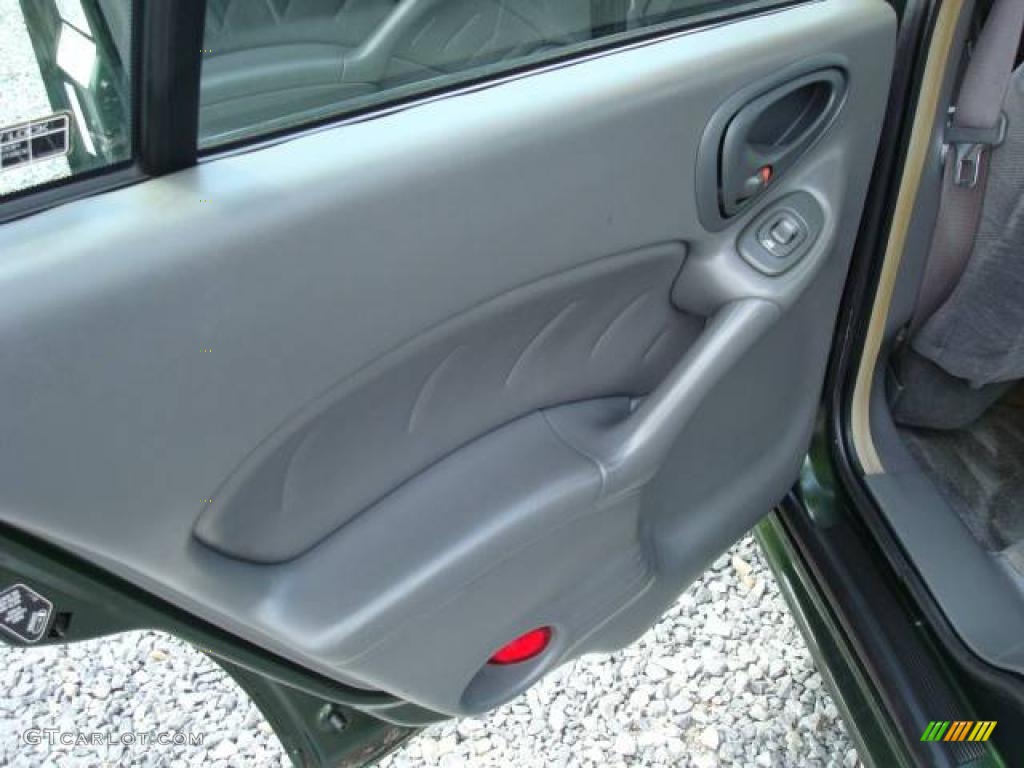 2000 Grand Am SE Sedan - Spruce Green Metallic / Dark Pewter photo #13
