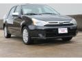 Ebony Black 2010 Ford Focus SEL Sedan