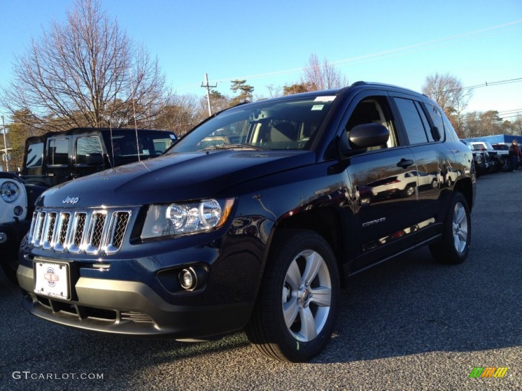 2014 Compass Sport - True Blue Pearl / Dark Slate Gray photo #1