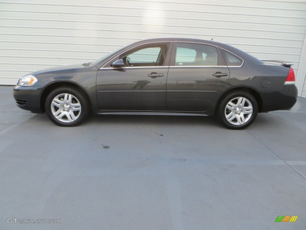 Ashen Gray Metallic 2013 Chevrolet Impala LT Exterior Photo #89558317