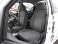 2011 Chevrolet Aveo Charcoal Interior Front Seat Photo