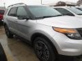 2014 Ingot Silver Ford Explorer Sport 4WD  photo #2