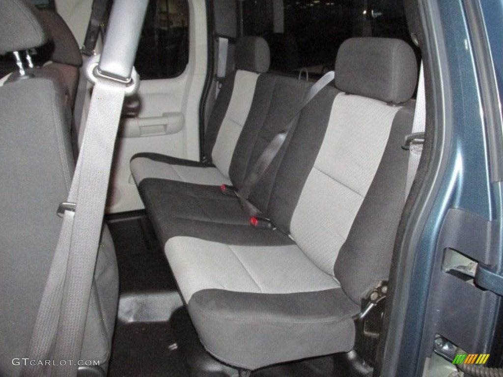 2009 Chevrolet Silverado 1500 LS Extended Cab 4x4 Rear Seat Photo #89559829