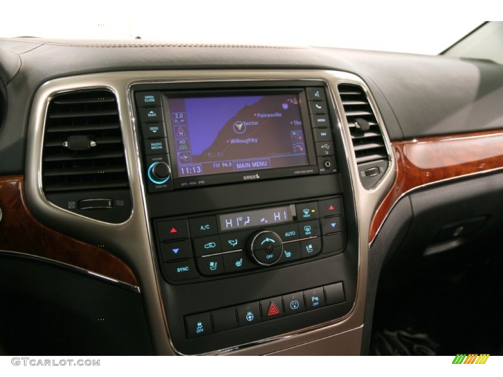 2013 Grand Cherokee Overland 4x4 - Deep Cherry Red Crystal Pearl / New Saddle/Black photo #14