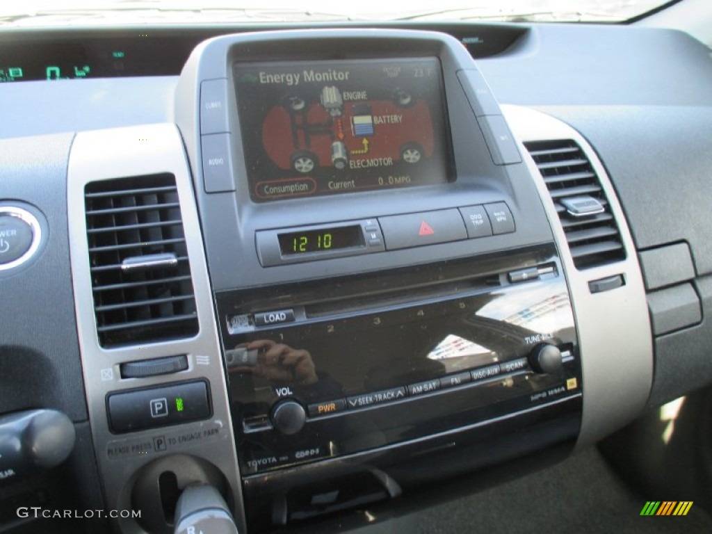 2006 Prius Hybrid - Seaside Pearl / Gray photo #13