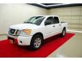 2009 Blizzard White Nissan Titan SE Crew Cab  photo #3