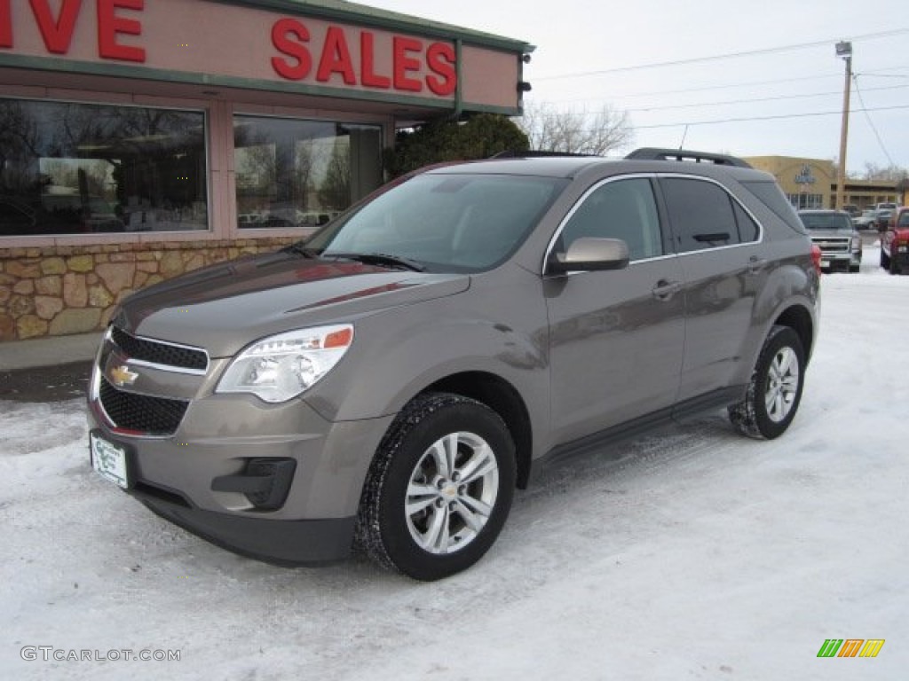 2012 Equinox LT AWD - Mocha Steel Metallic / Jet Black photo #1