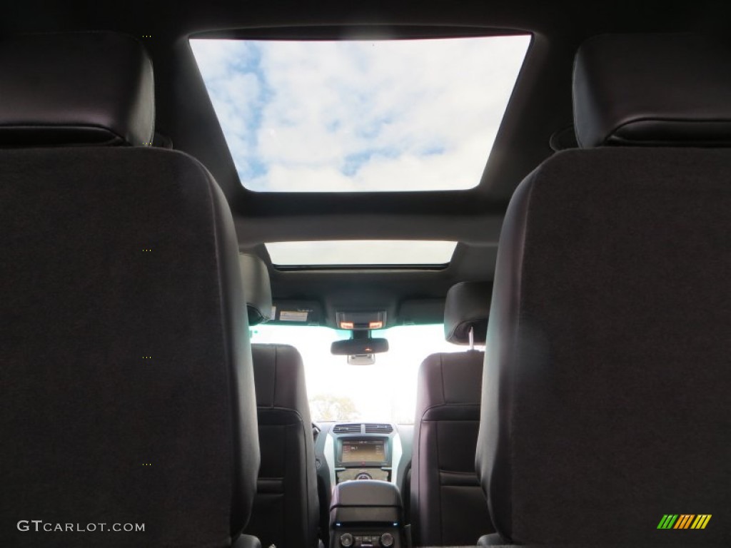 2014 Explorer Limited - White Platinum / Charcoal Black photo #27