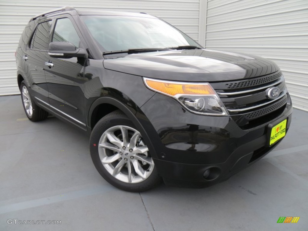 2014 Explorer Limited - Tuxedo Black / Charcoal Black photo #1