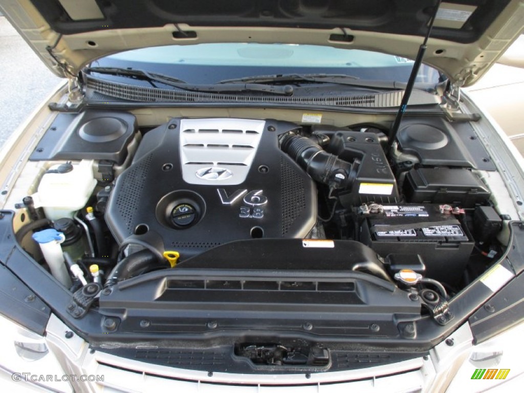 2007 Hyundai Azera Limited 3.8 Liter DOHC 24-Valve CVVT V6 Engine Photo #89563147
