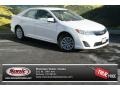2014 Super White Toyota Camry LE  photo #1