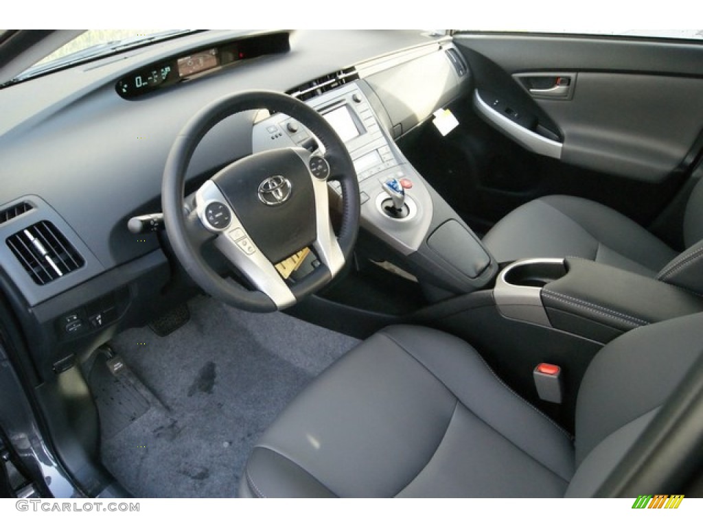 Dark Gray Interior 2014 Toyota Prius Four Hybrid Photo #89565115