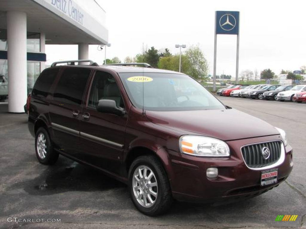 2006 Terraza CXL AWD - Dark Garnet Metallic / Medium Gray photo #3