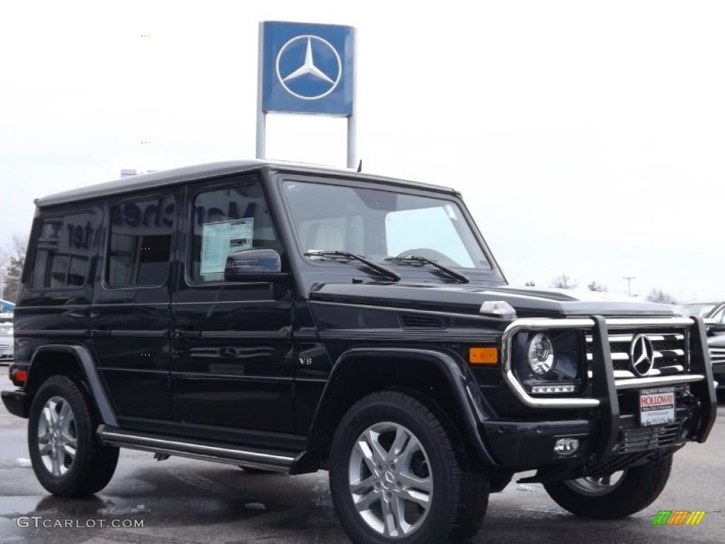 2013 G 550 - Magnetite Black Metallic / designo Porcelain photo #3