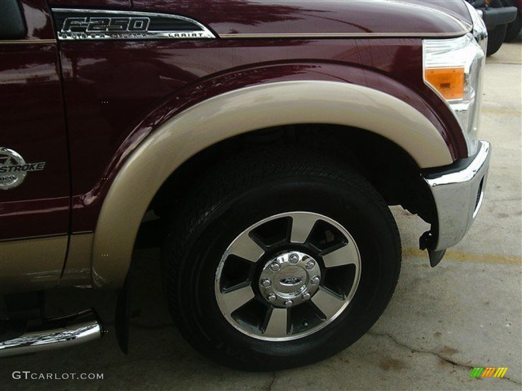 2012 Ford F250 Super Duty Lariat Crew Cab Wheel Photo #89567480