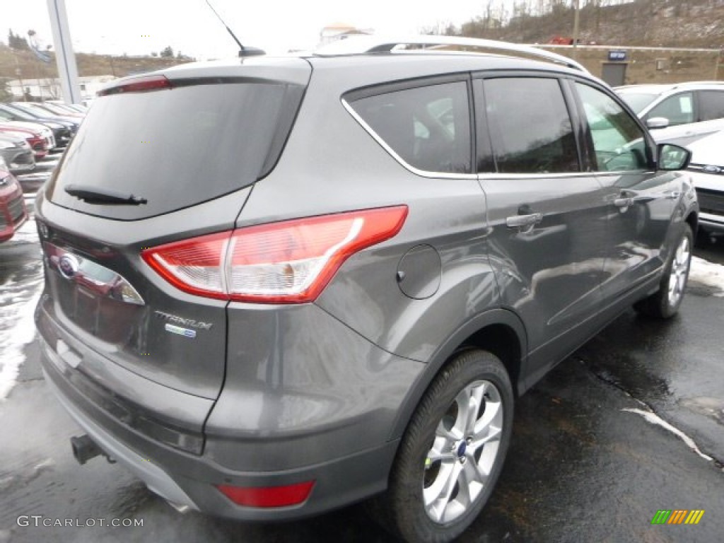 2014 Escape Titanium 2.0L EcoBoost 4WD - Sterling Gray / Charcoal Black photo #2