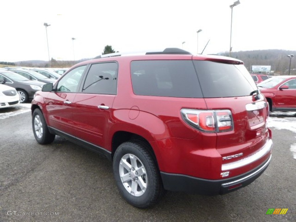 2014 Acadia SLE AWD - Crystal Red Tintcoat / Ebony photo #7