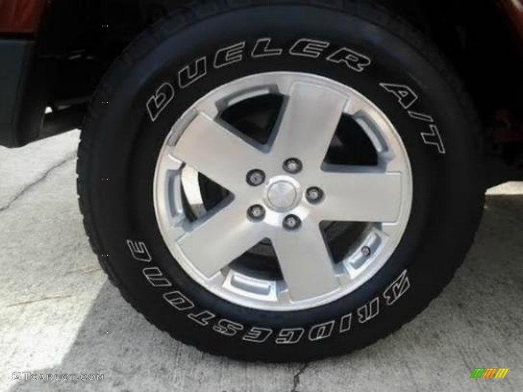 2009 Wrangler Sahara 4x4 - Red Rock Crystal Pearl Coat / Dark Slate Gray/Medium Slate Gray photo #18