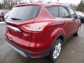 2014 Ruby Red Ford Escape Titanium 2.0L EcoBoost 4WD  photo #2