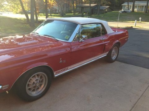 1968 Ford Mustang Shelby GT500 KR Convertible Data, Info and Specs