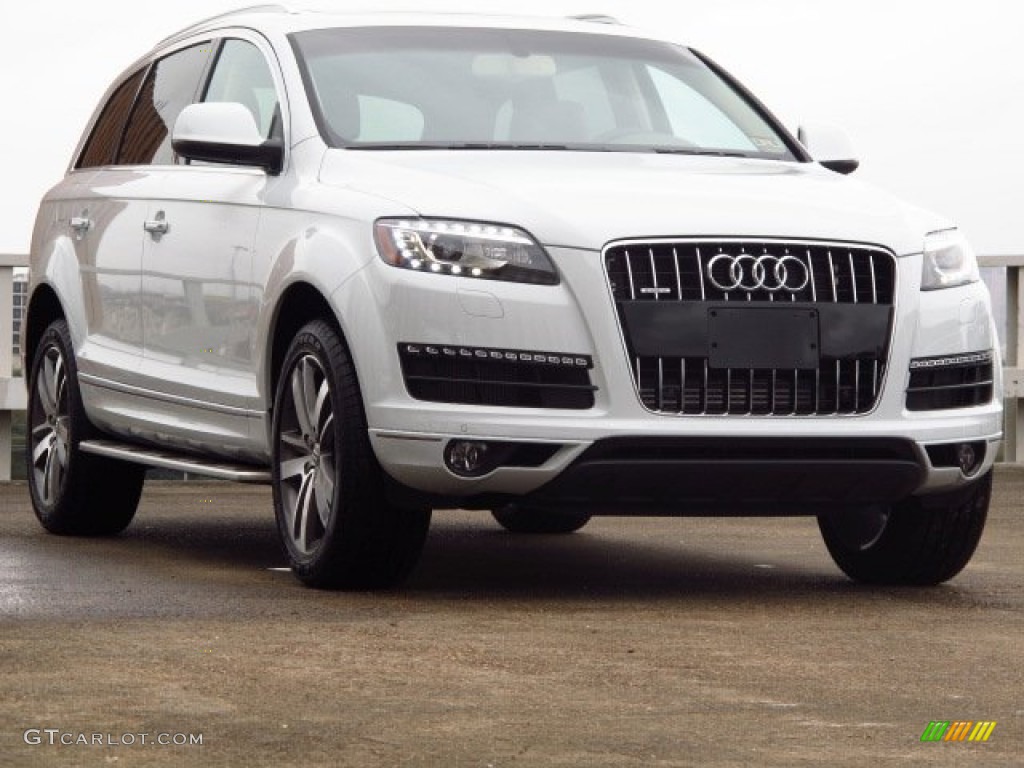 Glacier White Metallic Audi Q7