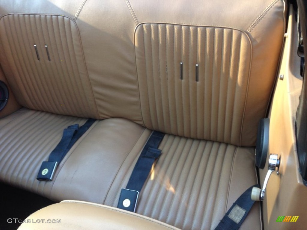1968 Ford Mustang Shelby GT500 KR Convertible Rear Seat Photos