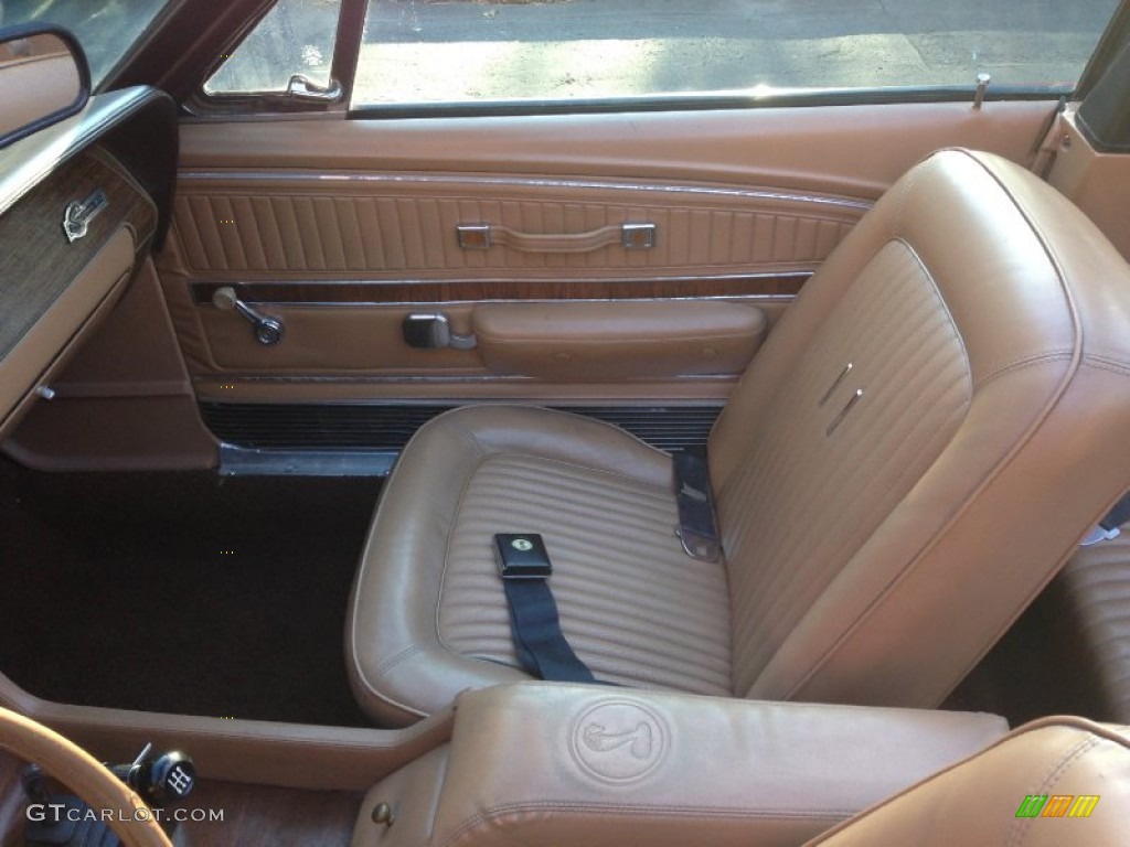 1968 Ford Mustang Shelby GT500 KR Convertible Front Seat Photo #89568499