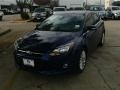 2012 Kona Blue Metallic Ford Focus Titanium 5-Door  photo #2