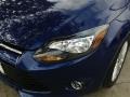 2012 Kona Blue Metallic Ford Focus Titanium 5-Door  photo #3