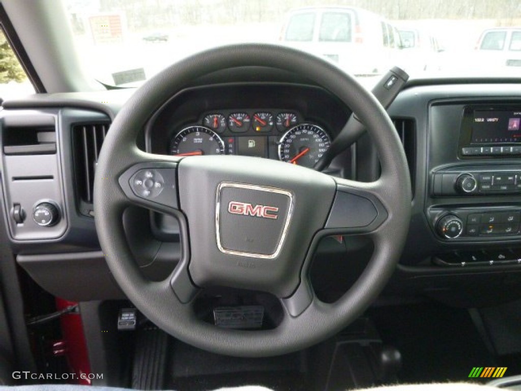 2014 Sierra 1500 Regular Cab 4x4 - Sonoma Red Metallic / Jet Black photo #17