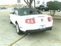 2011 Performance White Ford Mustang V6 Convertible  photo #7