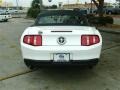 2011 Performance White Ford Mustang V6 Convertible  photo #8