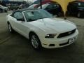 2011 Performance White Ford Mustang V6 Convertible  photo #12