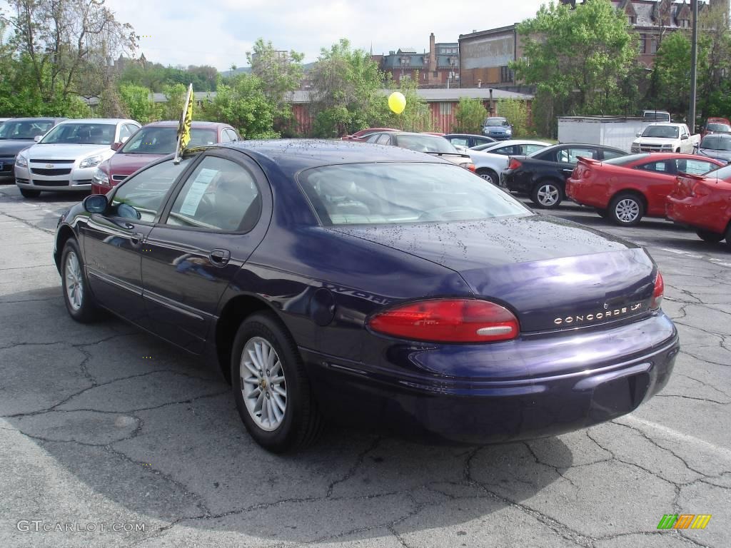 1998 Concorde LXi - Deep Amethyst Pearl Coat / Medium Quartz photo #4