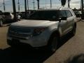 2012 White Suede Ford Explorer XLT EcoBoost  photo #2