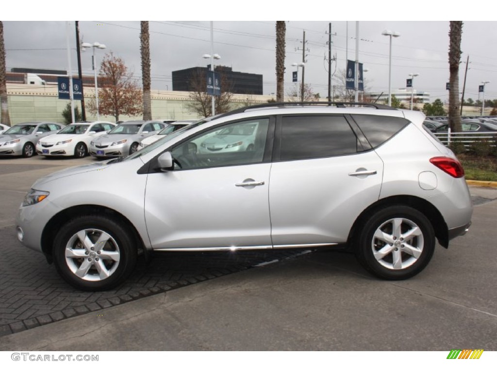 2009 Murano SL - Brilliant Silver Metallic / Black photo #5