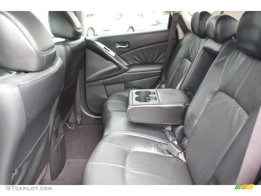 2009 Nissan Murano SL Rear Seat Photos