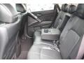 2009 Nissan Murano Black Interior Rear Seat Photo