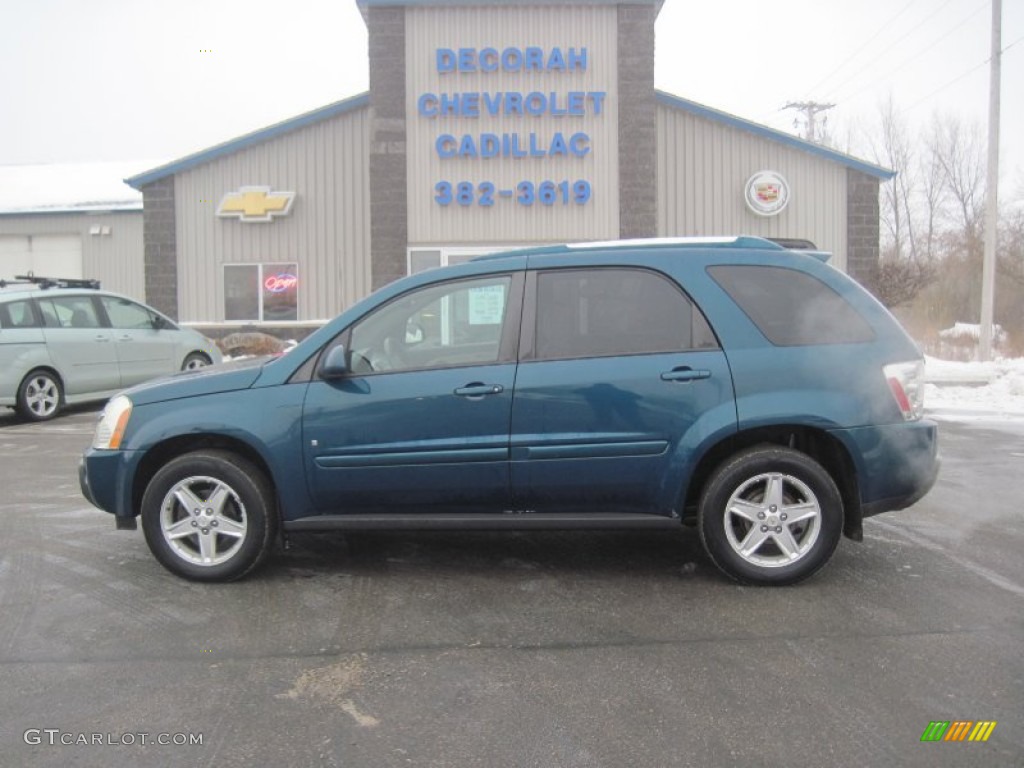 2006 Equinox LT AWD - Bermuda Green Metallic / Light Gray photo #1