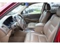2002 Acura MDX Saddle Interior Front Seat Photo