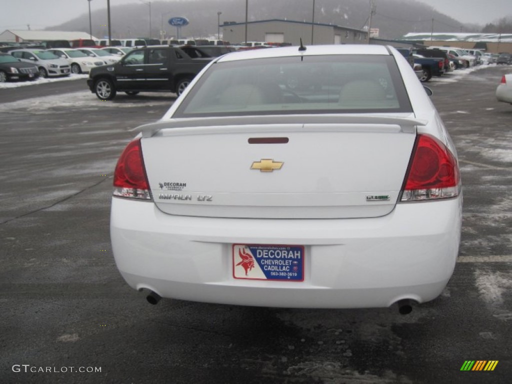 2012 Impala LTZ - Summit White / Neutral photo #4
