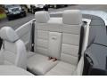 2008 Volkswagen Eos Moonrock Gray Interior Rear Seat Photo