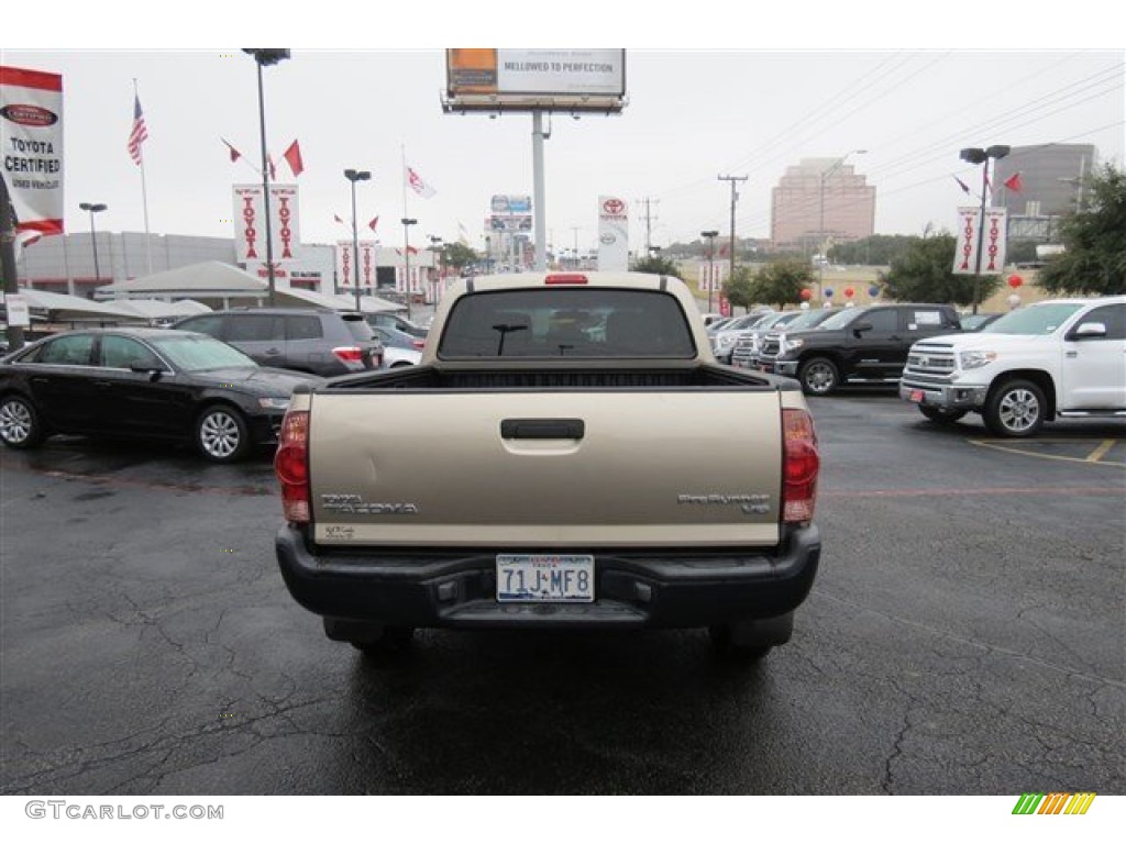 2008 Tacoma V6 PreRunner Double Cab - Desert Sand Mica / Graphite Gray photo #6