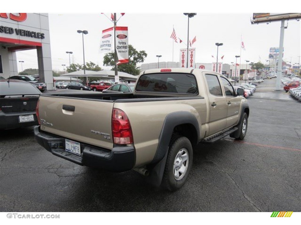 2008 Tacoma V6 PreRunner Double Cab - Desert Sand Mica / Graphite Gray photo #7