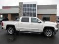 2014 White Diamond Tricoat GMC Sierra 1500 SLT Crew Cab 4x4  photo #1