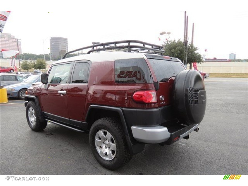 2008 FJ Cruiser 4WD - Brick Red / Dark Charcoal photo #5