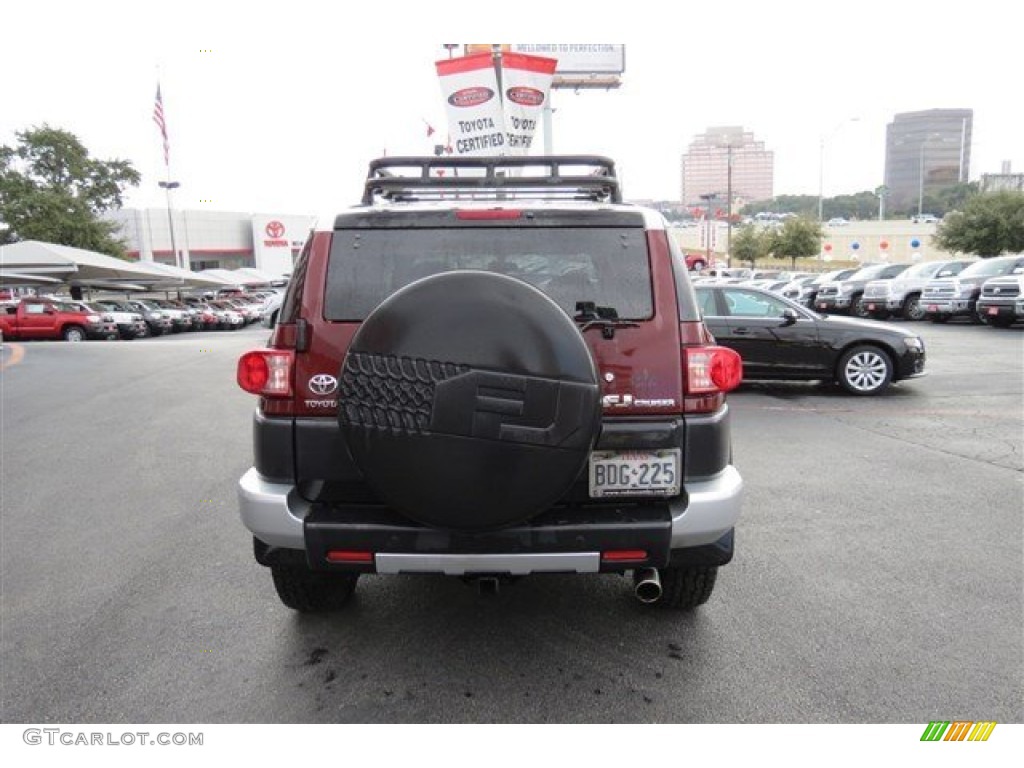 2008 FJ Cruiser 4WD - Brick Red / Dark Charcoal photo #6
