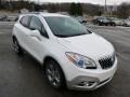 White Pearl Tricoat 2014 Buick Encore Leather AWD Exterior